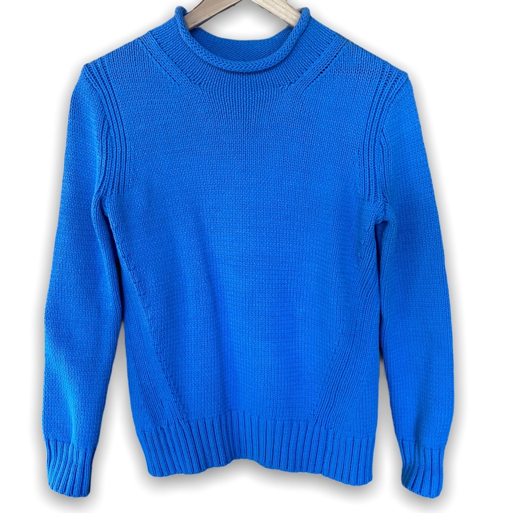 J.Crew Rollneck Long Sleeve Sweater Blue X Small